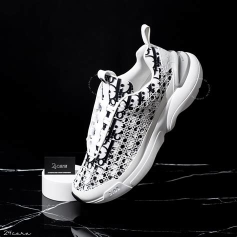 white dior oblique b24 sneaker|B24 Sneaker White Dior Oblique Canvas .